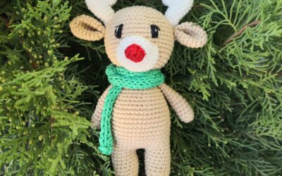 Horgolt rénszarvas – egy téli kedvenc