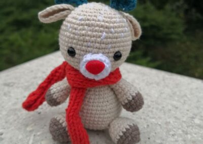 Mini amigurumi minták Lilleliistől - őzike