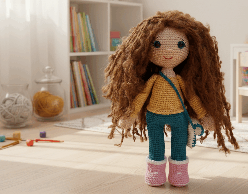 Molly – horgolt baba