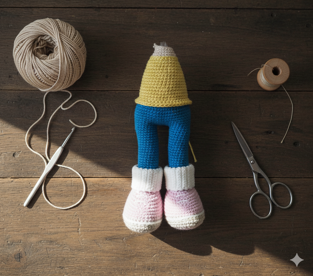 horgolt nyuszi fülek – amigurumi fiú nyuszi készítése lépésről lépésre